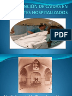 Prevención de Caídas en Pacientes Hospitalizados