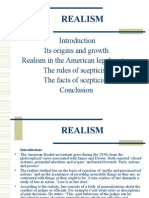 Realism - Jurisprudence I