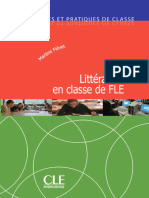 Litterature en Classe de FLE Martine Fievet