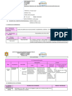 Secuencia de Experiencia de Aprendizaje - Personal Social