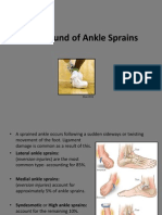 Ultrasound of Ankle Sprains