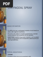 Laryngeal Spray