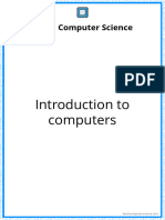 Revision Notes - 01 Introduction To Computers