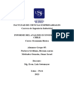 Informe Del Analisis Economico de Chile - Grupo 5