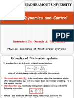 Chap. 5 Physical Examples of First-Order Systems-1