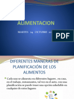 Alimentacion Martes 24 de Octubre 2023