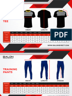 Sizing Chart