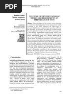 INFLUENCE OF IMPLEMENTATION OF THE ISO 50001 REQUIREMENTS ON PERFORMANCE OF SSCMInternational Journal For Quality Research