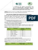 Rapport de La Production Agricole Des CEAP