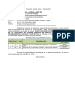 Informe N°017 Req. Flete Terrestre y Rural Huinche