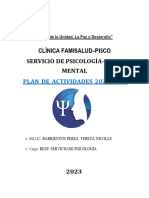 Plan de Trabajo 2023-2024 Famisalud