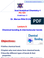 Lecture 3 Chemical Bonding