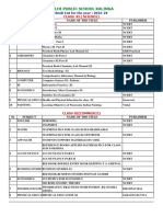 Delhi Public School Kalinga: Book List For The Year: 2023-24