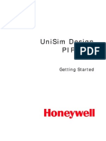 UniSim Design PIPESYS Getting Started