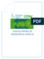 Plan de Control de Exposición Al Covid 19