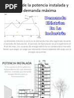 Calculo de La Potencia Instalada y La Demanda