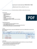 Time Zone of Billing Document Creation Date