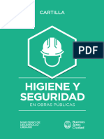 Cartilla Higiene y Seguridad en Obras Publicas