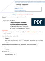 Cours 4 Dependance Fonctionnel