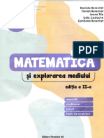 Matematica Si Explorarea Mediului. Exercitii, Probleme, Jocuri, Teste - Clasa 1 - Daniela Berechet, Florian Berechet, Jeana Tita, Lidia Costache, Gentiana Berechet