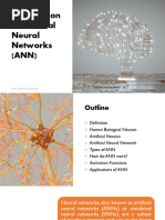 Lecture 11 - Introduction To Artificial Neural Networks (ANN)