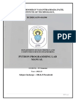 Python Lab Manual by DR Kiransing Pratapsing Paradeshi