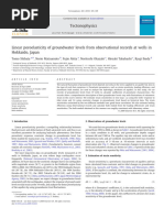 Linear Poroelasticity of Groundwater Levels From Observational Records at Wells in