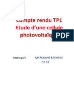 Etude D'une Cellule Pholtaique