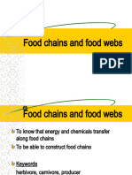 C3 Food Chains and Food Webs