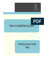 Tema 4. El Marketing de Ciudad