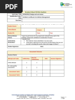 SITHKOP015 Student Assessment Tasks