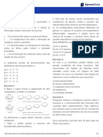 Simulado Aprofundado Fisiologia - Aprova Total