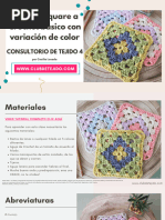 LM Patron Granny Square A Ganchillo Por Cecilia Losada Club de Tejido