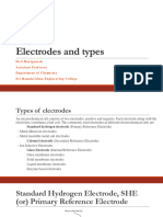 Types of Electrodes