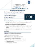 Ejemplo y Modelo para Tarea 5 - Evaluación de Riesgo de Incendio