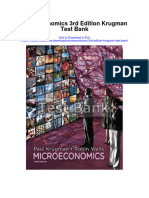 Microeconomics 3rd Edition Krugman Test Bank