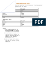 Dbms Practical File