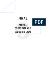 CA Final-Paper-4-Corporate and Economic Laws