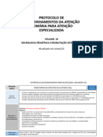 Protocolo de Encaminhamentos Da Atencao Primaria para Telerregulacao Neurologia Pediatrica e Reabilitacao Intelectual