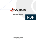 Spare Parts Catalogue: AXLE 28.20+TB200 - (CM9875) REF: 642874