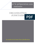 Cours Organisation Judiciaire 2022