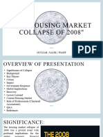 The Housing Market Collapse of 2008