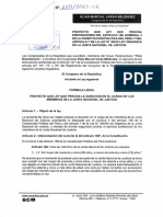 Proyecto de Ley Que Regula Edad para Postular A Ser Miembro de La JNJ