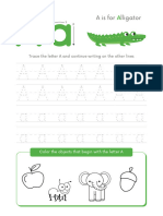 Pre K Alphabet Letters Tracing CreativeFabrica