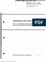 BS 5146-1 Petroleum Valves Inspection