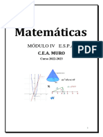 Matemáticas Modulo 4 Espa Muro