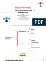 Peer Instruction - Composición Química de La Materia Viva - 2023