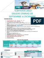 SALIDAS DIARIAS MES DE SEP A DEC CON CON Ticket Aereo 5 Días GPS 2022 HOTEL FERNANDINA O SIMILAR