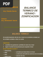 Consideraciones Balance Termico