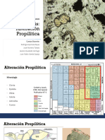 Auxiliar 3 Alteración Propilítica